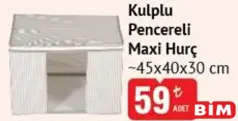 KULPLU PENCERELİ MAXİ HURÇ fiyat ve kampanya bilgisi